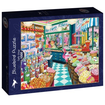 Puzzelwereld legpuzzel bluebird 90960 taffy shop 1000 stukjes l