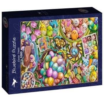 Puzzelwereld legpuzzel bluebird 90965 easter treats 1000 stukjes l