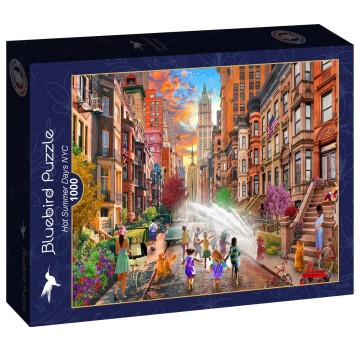 Puzzelwereld legpuzzel bluebird 90967 hot summer days nyc 1000 stukjes l