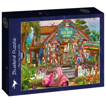Puzzelwereld legpuzzel bluebird 90975 the crab shack gifts 1000 stukjes l