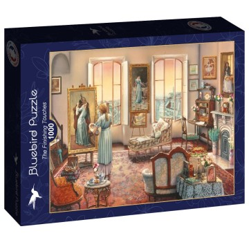 Puzzelwereld legpuzzel bluebird 90986 the finishing touches 1000 stukjes l