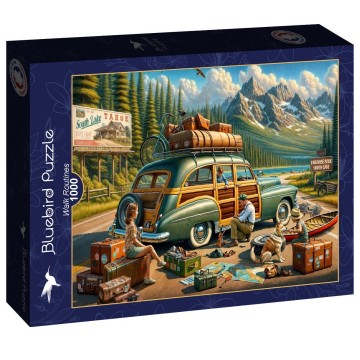 Puzzelwereld legpuzzel bluebird 91000 walk routines 1000 stukjes l