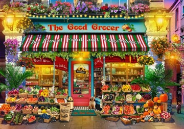 Puzzelwereld legpuzzel bluebird 91024 grocery store 2000 stukjes p