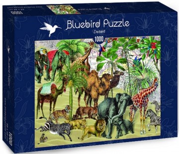 Puzzelwereld legpuzzel bluebird 70476 woestijn 1000 stukjes L