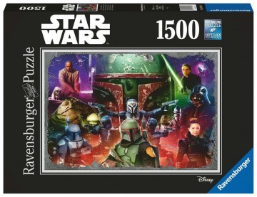 Puzzelwereld legpuzzel boba fett premiejager ravensburger 169184 1500 stukjes d