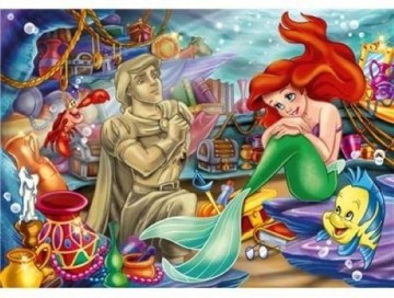 Puzzelwereld legpuzzel clementoni 26607 wd arielle 60 stukjes P