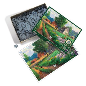 Puzzelwereld legpuzzel cobble hill 40004 farm country 1000 stukjes d