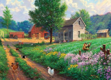Puzzelwereld legpuzzel cobble hill 40004 farm country 1000 stukjes p