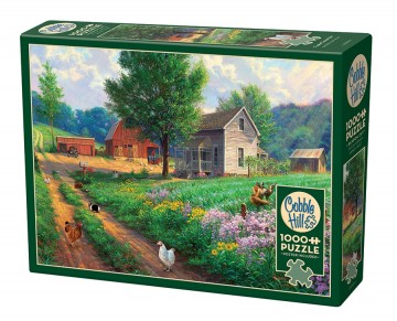 Puzzelwereld legpuzzel cobble hill 40004 farm country 1000 stukjes r