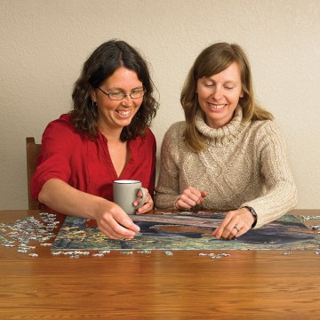 Puzzelwereld legpuzzel cobble hill 40012 moms awaiting 1000 stukjes s