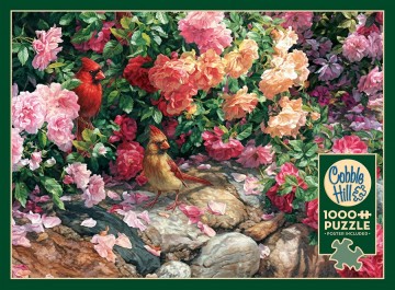Puzzelwereld legpuzzel cobble hill 40032 the garden wall 1000 stukjes f