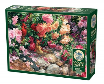 Puzzelwereld legpuzzel cobble hill 40032 the garden wall 1000 stukjes r