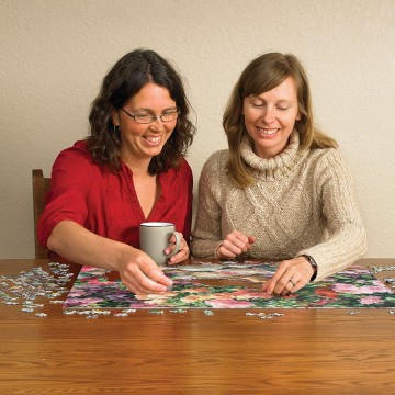 Puzzelwereld legpuzzel cobble hill 40032 the garden wall 1000 stukjes s