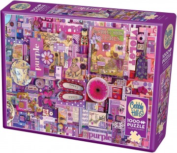 Puzzelwereld legpuzzel cobble hill 40061 purple 1000 stukjes r