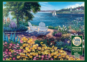 Puzzelwereld legpuzzel cobble hill 40064 seashore 1000 stukjes f