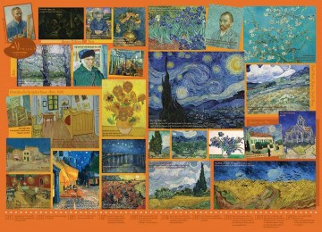Puzzelwereld legpuzzel cobble hill 40101 van gogh 1000 stukjes p