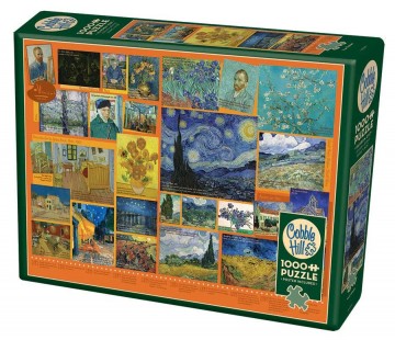 Puzzelwereld legpuzzel cobble hill 40101 van gogh 1000 stukjes r