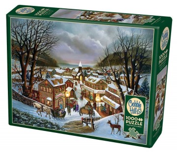 Puzzelwereld legpuzzel cobble hill 40212 i remember christmas 1000 stukjes r