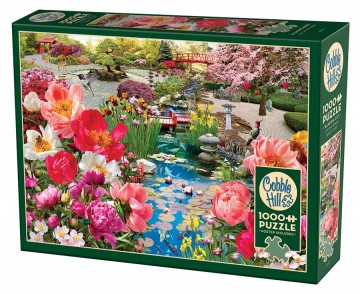 Puzzelwereld legpuzzel cobble hill 40317 japanese garden 1000 stukjes r