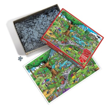 Puzzelwereld legpuzzel cobble hill 44502 par for the course 1000 stukjes d