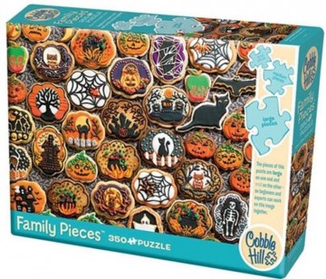 Puzzelwereld legpuzzel cobble hill 54612 halloween cookies 350 xl stukjes d