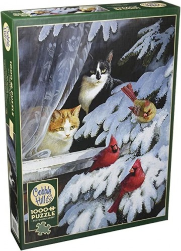 Puzzelwereld legpuzzel cobble hill 80073 de ornithologen 1000 stukjes d