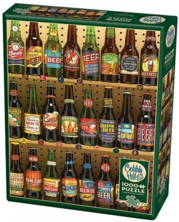 Puzzelwereld legpuzzel cobble hill 80082 bier collectie 1000 stukjes R