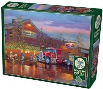 Puzzelwereld legpuzzel cobble hill 80188 big red 1000 stukjes d