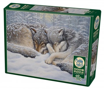 Puzzelwereld legpuzzel cobble hill 80190 winter repose 1000 stukjes r