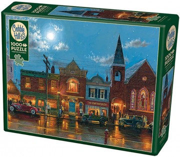 Puzzelwereld legpuzzel cobble hill 80193 evening service 1000 stukjes d