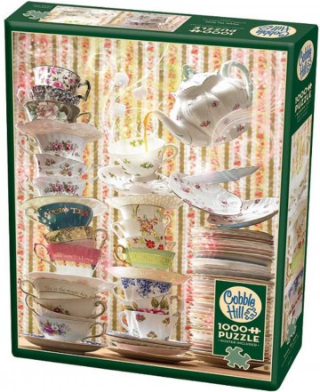 Puzzelwereld legpuzzel cobble hill 80273 magic tea shop 1000 stukjes d