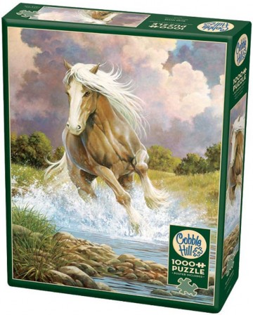 Puzzelwereld legpuzzel cobble hill 80279 river horse 1000 stukjes d