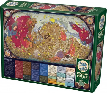Puzzelwereld legpuzzel cobble hill 80287 the planet mars 1000 stukjes R