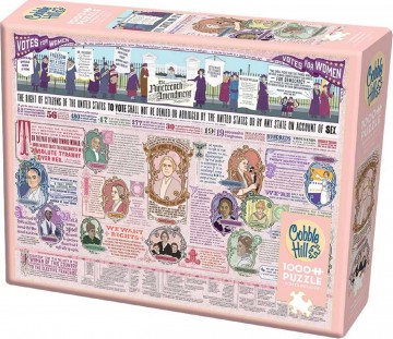 Puzzelwereld legpuzzel cobble hill 80289 the nineteenth amendment 1000 stukjes R