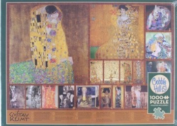 Puzzelwereld legpuzzel cobble hill 80359 the golden age of klimt 1000 stukjes f
