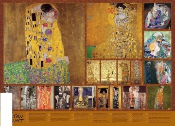 Puzzelwereld legpuzzel cobble hill 80359 the golden age of klimt 1000 stukjes p
