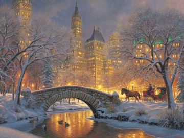 Puzzelwereld legpuzzel cobble hill 85041 winter in the park 500 XL stukjes P