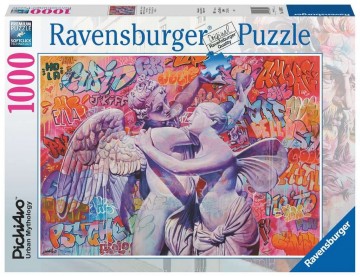 Puzzelwereld legpuzzel cupido en psyche verliefd ravensburger 169702 1000 stukjes d
