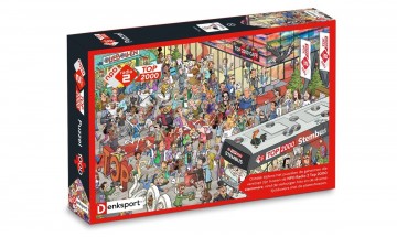 Puzzelwereld legpuzzel denksport 36121 top 2000 1000 stukjes l