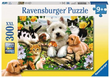 Puzzelwereld legpuzzel dierenvriendjes ravensburger 131600 300 stukjes d