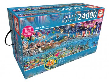 Puzzelwereld-Legpuzzel-Educa-Life-24000 stukjes-D13434