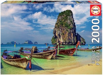 Puzzelwereld legpuzzel educa 18007 krabi thailand 2000 stukjes F
