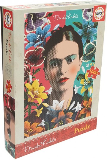Puzzelwereld legpuzzel educa 18493 frida kahlo  1000 stukjes d