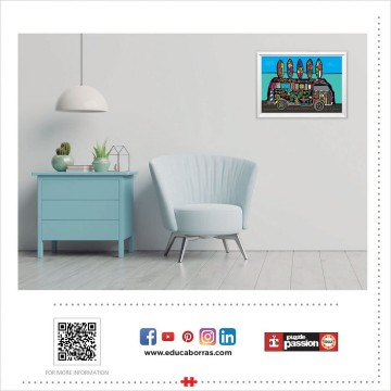 Puzzelwereld legpuzzel educa 19246 california dreaming 500 stukjes m