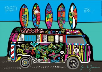 Puzzelwereld legpuzzel educa 19246 california dreaming 500 stukjes p