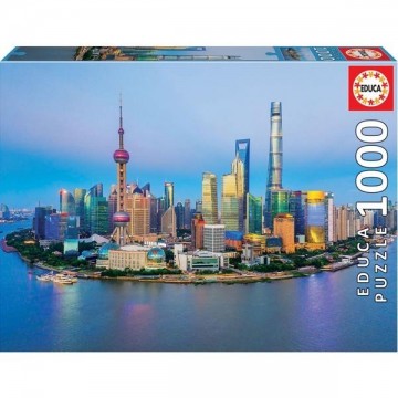 Puzzelwereld legpuzzel educa 19254 shangai 1000 stukjes
