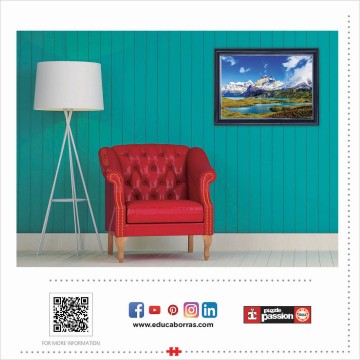 Puzzelwereld legpuzzel educa 19259 patagonie 1000 stukjes m