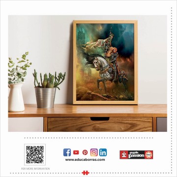 Puzzelwereld legpuzzel educa 19260 jeanne darc 1000 stukjes m