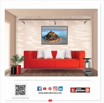 Puzzelwereld legpuzzel educa 19262 mont st michel 1000 stukjes m