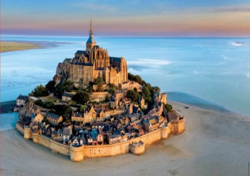 Puzzelwereld legpuzzel educa 19262 mont st michel 1000 stukjes p